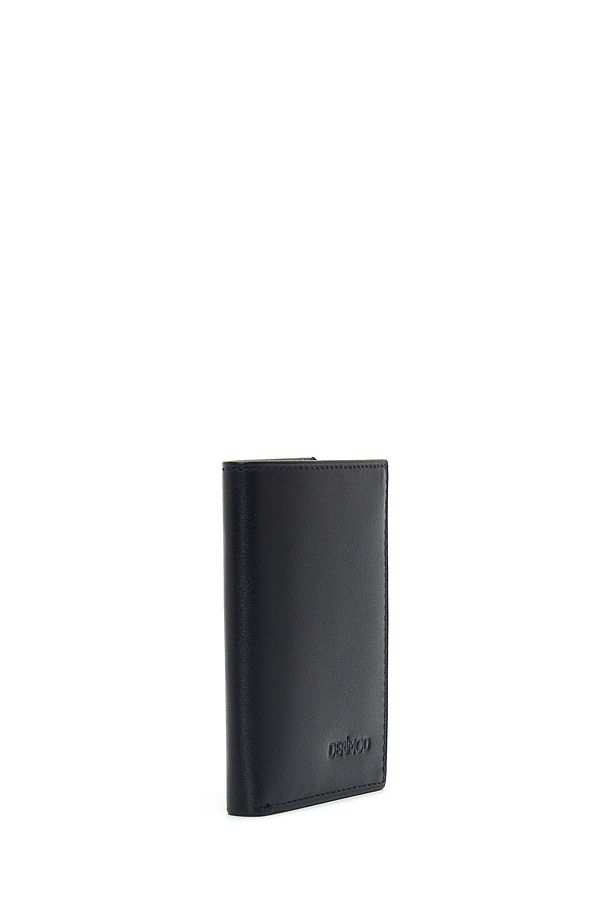 Erkek Lacivert Deri Kartlık 000a2d301218 - 3