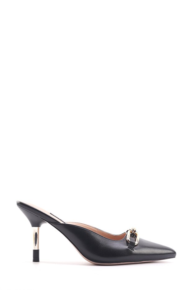 Albury 4Fx Black Women's Heeled Slippers