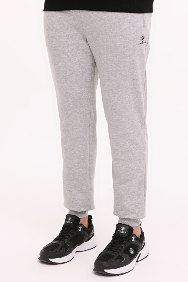 Men's Jogger Sweatpants 4W Mb Ct107 - 4Pr Grey Melange a 101813143