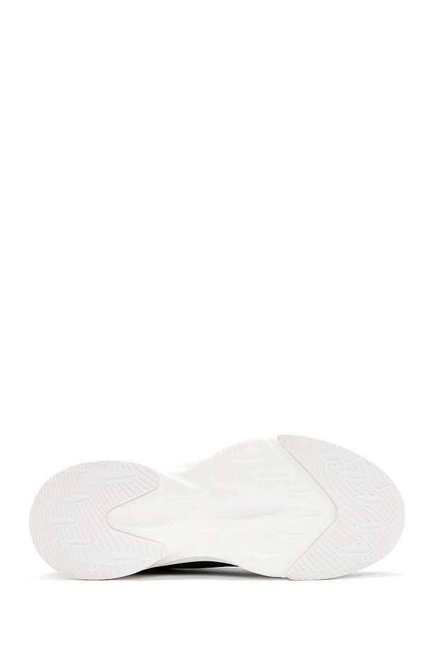 Zero Kadın Siyah Bağcıklı Kalın Tabanlı Spor Sneaker 24sfd49606f - 4