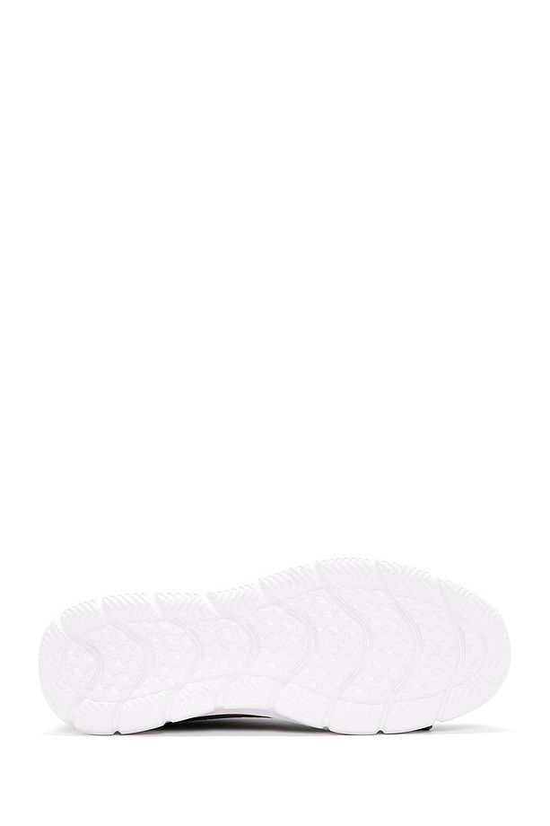 Erkek Lacivert Bağcıklı Kalın Tabanlı Kumaş Sneaker 24sfd69386f - 4
