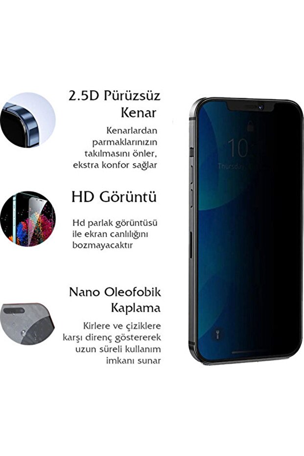 iPhone 16 Plus/15 Plus/14 Pro Max Full Coverage Ghost Glass Screen Protector with Applicator Frame - 5