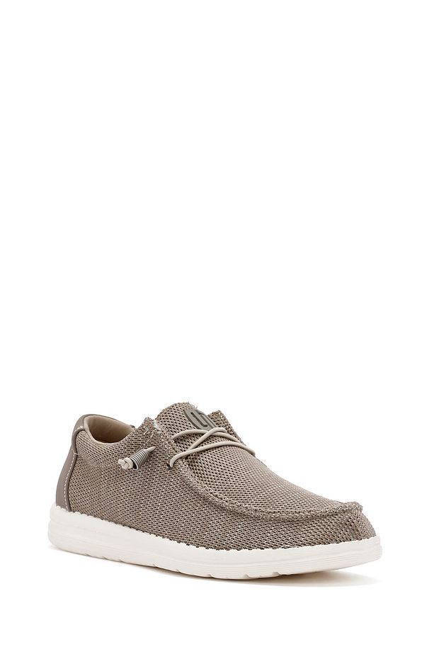 Zero Erkek Bej Kumaş Casual Ayakkabı 24sfd69396f - 6