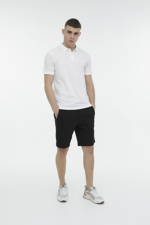 M-ct953 Basıc P.t-sh 4fx Beyaz Erkek Kısa Kol T-shirt - 3