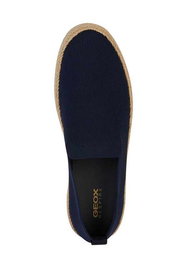 Erkek Lacivert Pantelleria Hasır Tabanlı Espadril U45dwa0006kc4002 - 5
