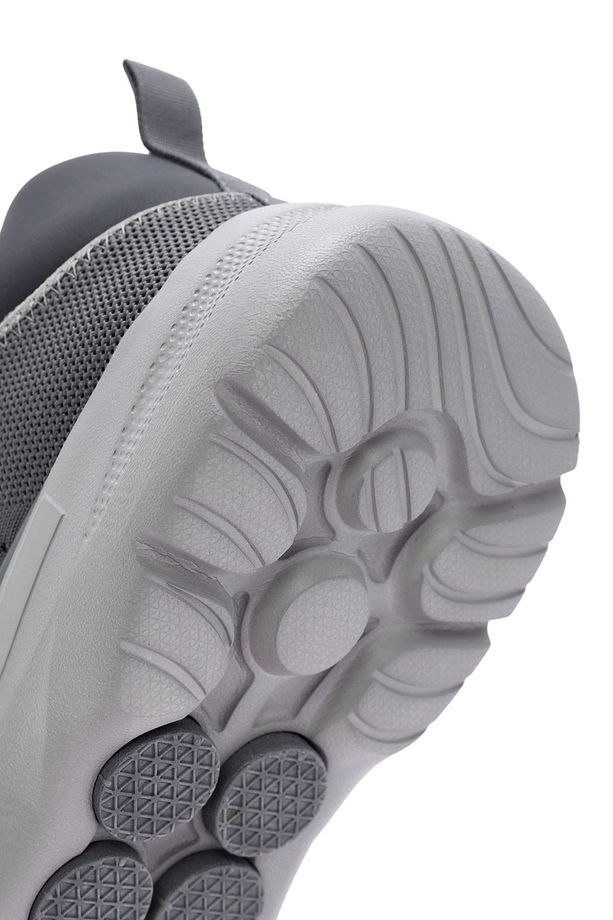 Zero Erkek Gri Bağcıklı Kalın Tabanlı Sneaker 24sfd69046f - 8