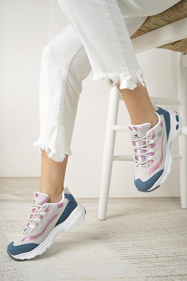 049 Taş Anatomik Memory Foam Kadın Sneakers - 4