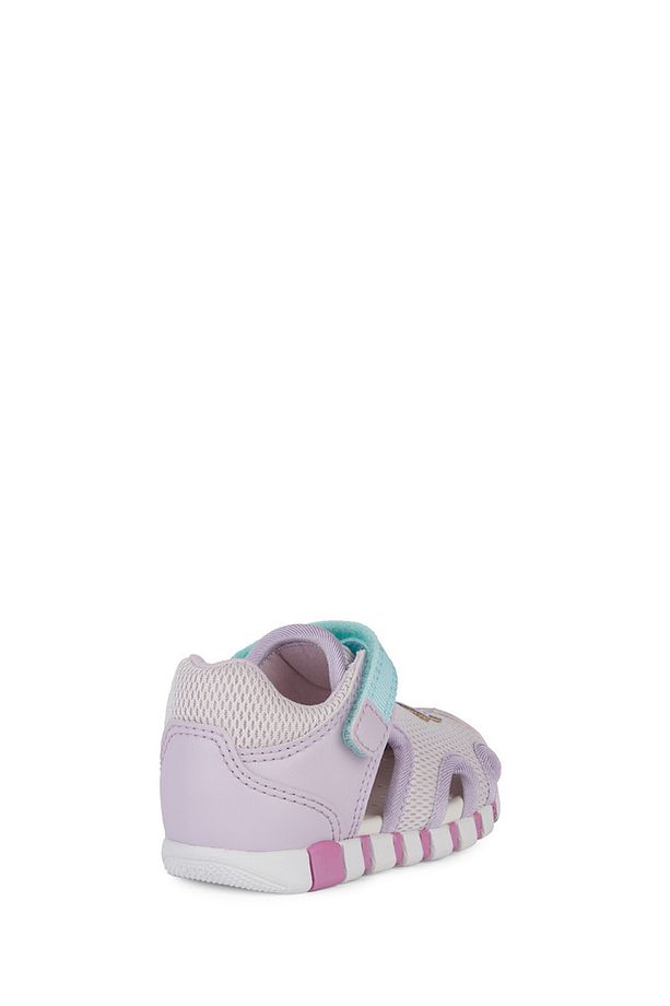 Kız Bebek Pembe Lupidoo Bantlı Deri Sandalet B4517b01454c8842 - 4