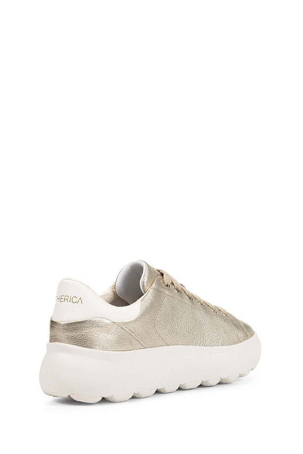 Kadın Gri Spherica Ec4.1 Bağcıklı Deri Sneaker D45tcc0bvbcc2x1r - 4