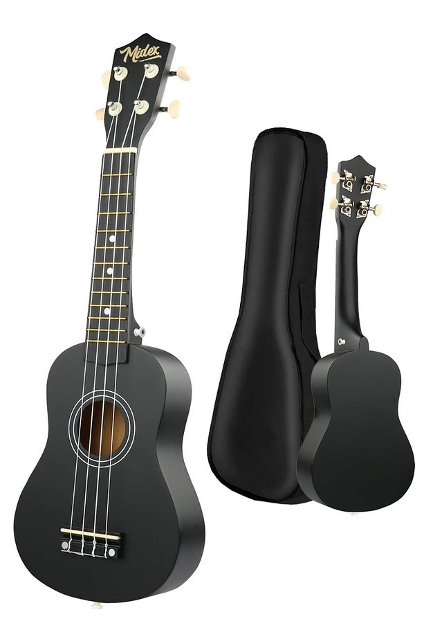 Ukx-901bk Siyah Soprano Ukulele (ASKI ÇANTA METOD PENA) - 3