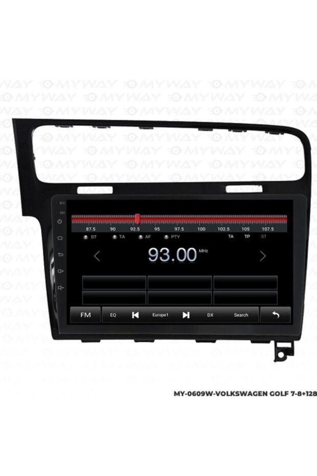Myway Vw Golf 7 Android Multimedya Carplay Navigasyon Ekran - 8gb RAM+128 GB HDD - Myway - 3