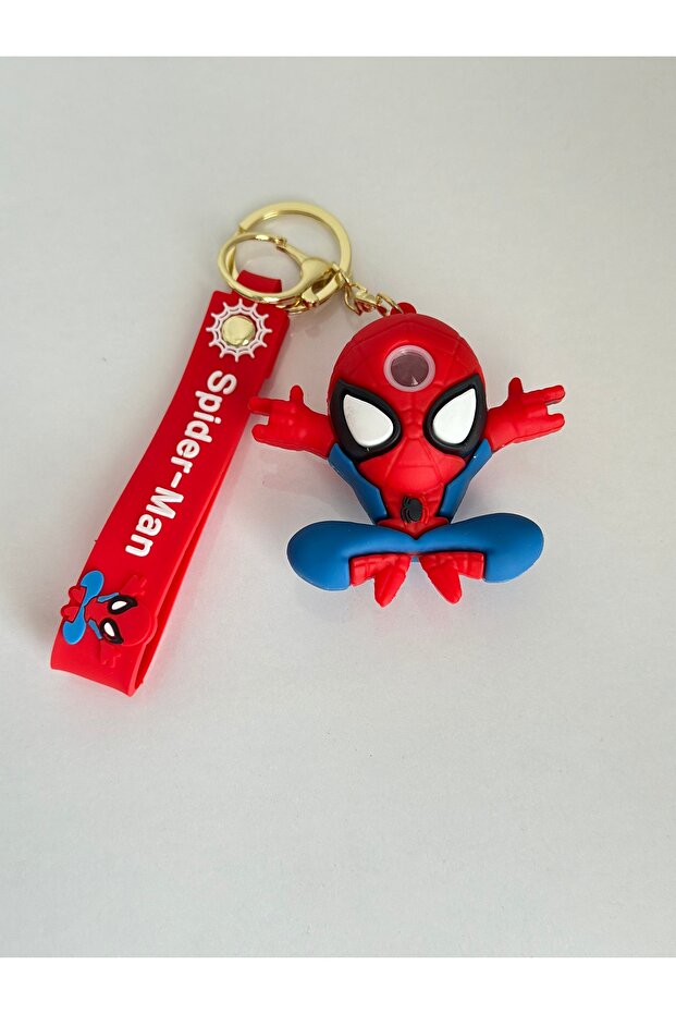 Reflective Keychain with Light and Indicator - 3