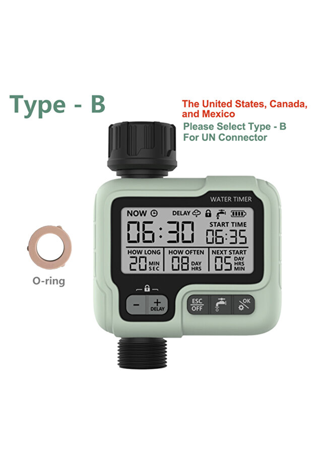 HCT-322-UN HCT-322 مؤقت مياه أوتوماتيكي للحديقة آلة ري رقمية للاستخدام بالرش الذكي
