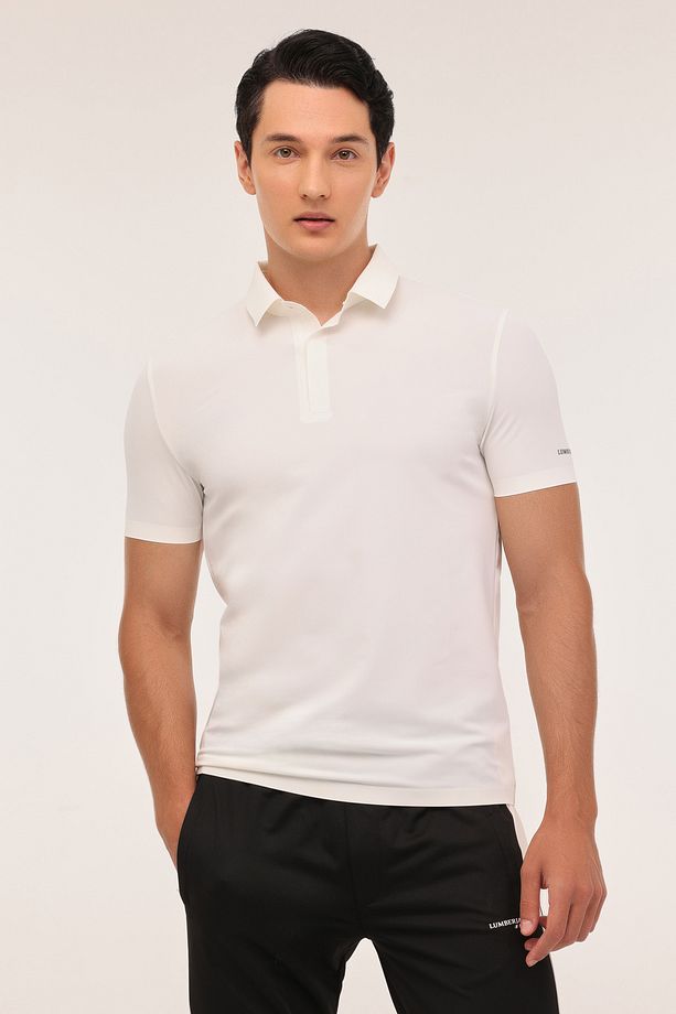 ml Hest 12c-qa1001 4fx Ekru Erkek Kısa Kol T-shirt - 1