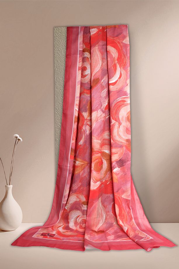 ROSE SOFT PAMUKLU ŞAL - 1