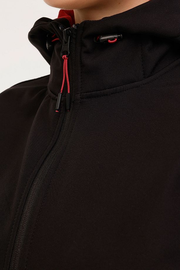 WB BASIC 5GF748 4PR Siyah Kadın Softshell - 4