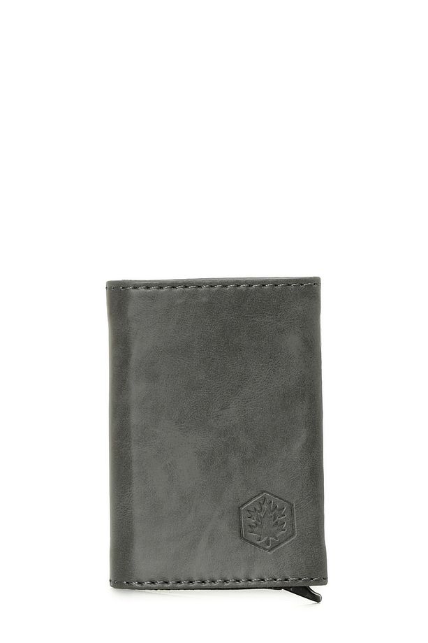 T Lux Slıde Card 5fx Gri Erkek Cüzdan - 2