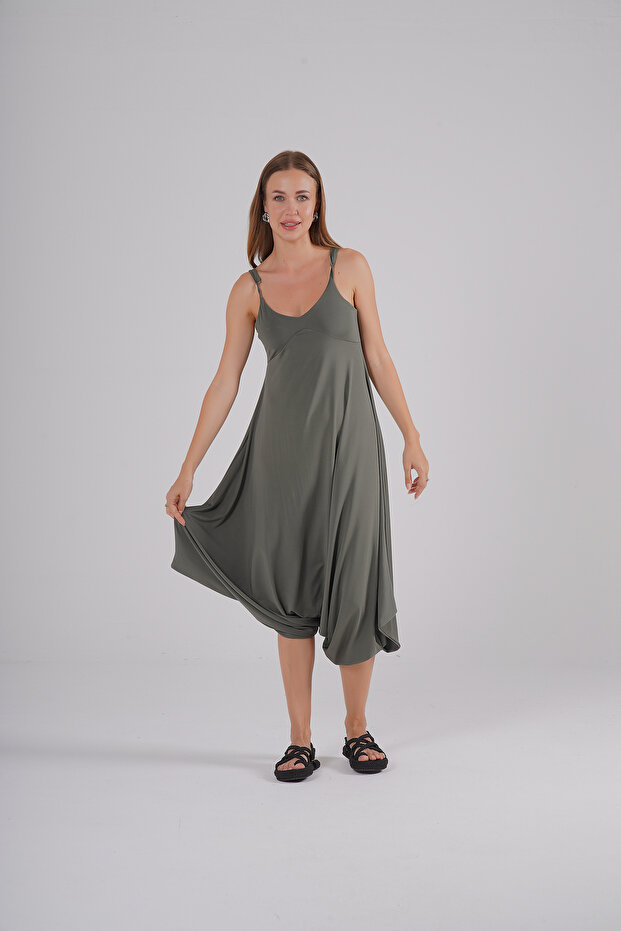 AYARLANABİLİR ASKILI ŞALVAR TULUM - 4