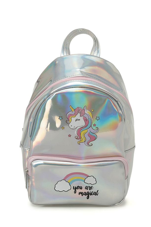 HLG UNICORN 4PR Gümüş Kız Çocuk Sırt Çantası - 1