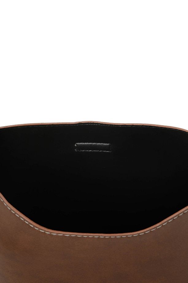 CLT BUCKET OMZ 4PR Taba Kadın Omuz Çantası - 5