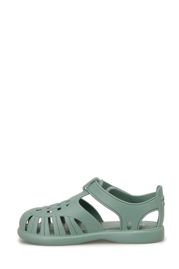 TOBBY SOLID Yeşil Unisex Çocuk Düz Sandalet - 3