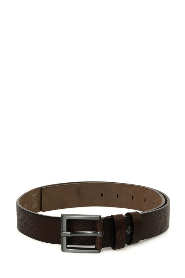 Gm Jota Genuine Leather 4Pr Brown Men's Belt