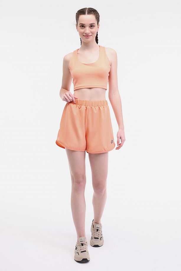 W-MIU RUNNING SHORT 5FX Turuncu Kadın Şort - 3