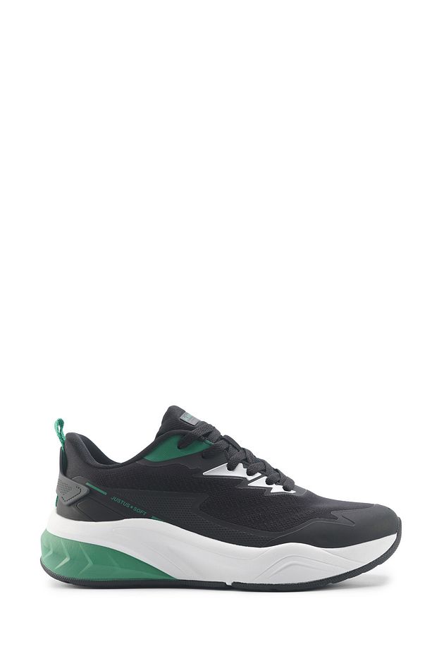 JUSTUS-SOFT TX 5FX Siyah Erkek Sneaker - 1
