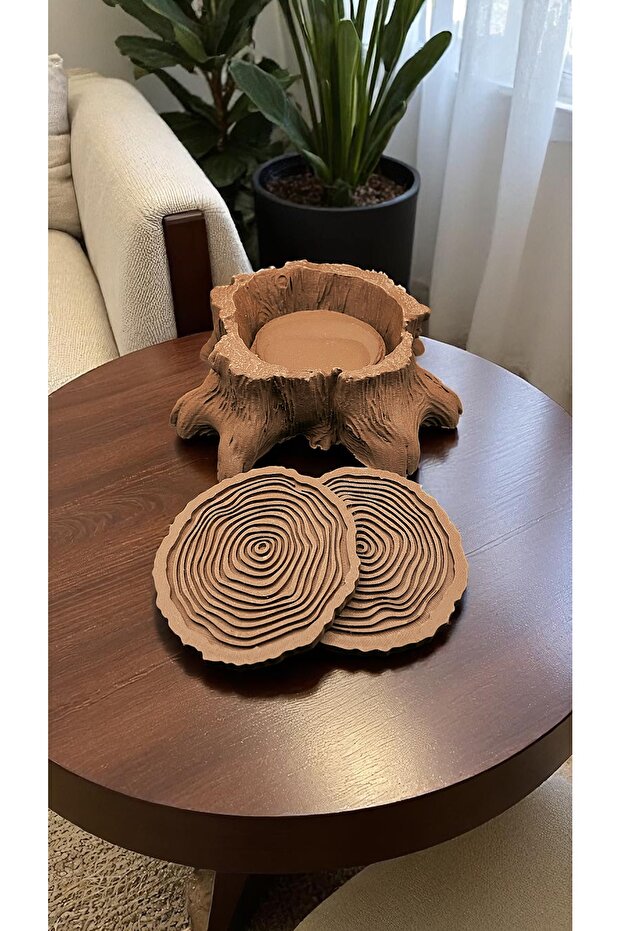 Timber Nest Coaster Set - 1