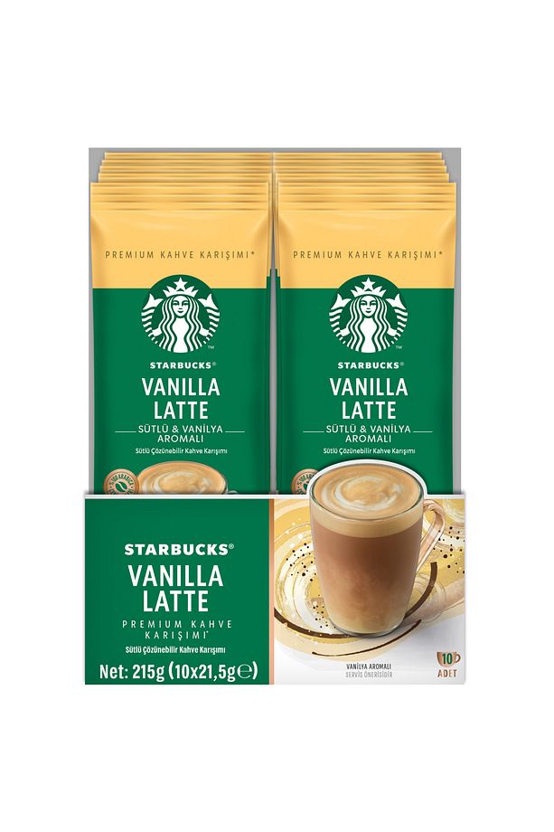 Vanilla Latte Premium Kahve Karışımı 21.5 Gr X 10 Paket - 8