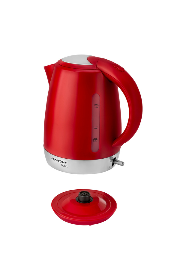 Solid Su Isıtıcı Kettle Kırmızı - 6