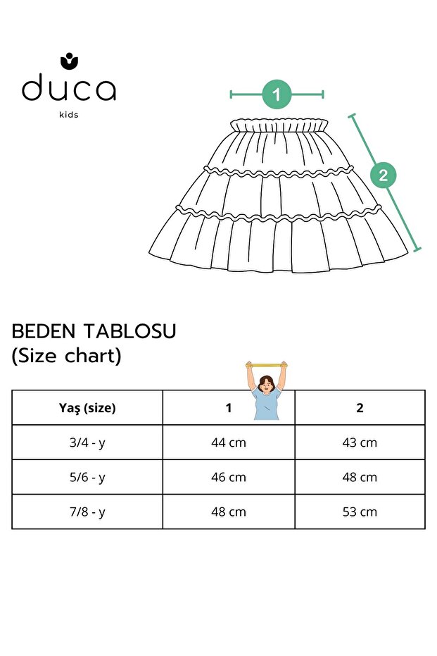 Fusta multicolora din tul de carnaval - 5