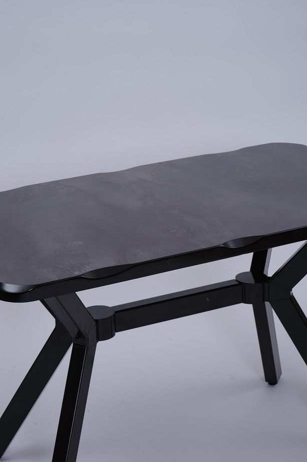 Kütük MDF Boyalı Lak Panel Mutfak Masası 70x120 - 3