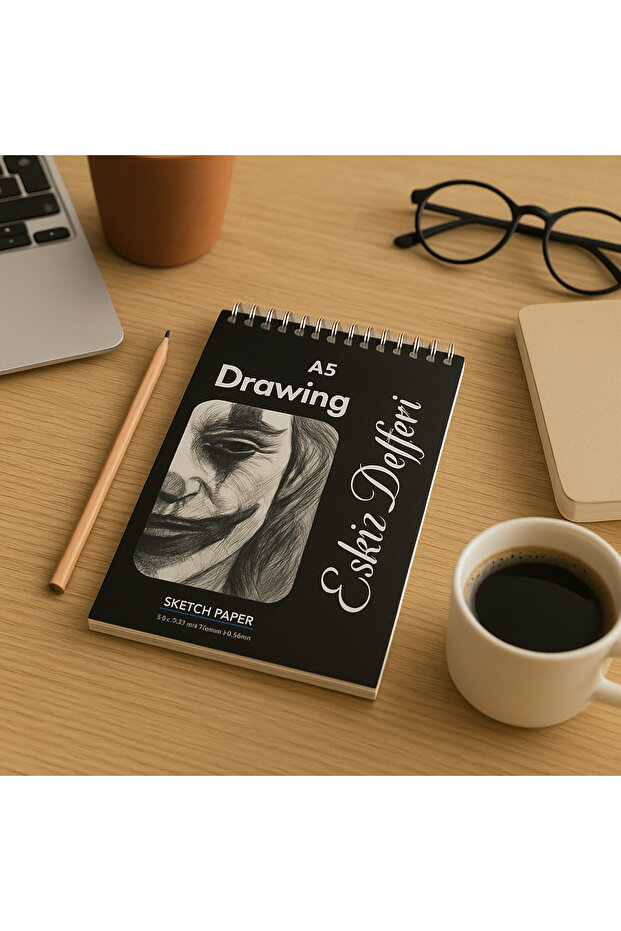 كراسة الرسم، دفتر رسم، دفتر رسم، لوحة رسم، مقاس A/5