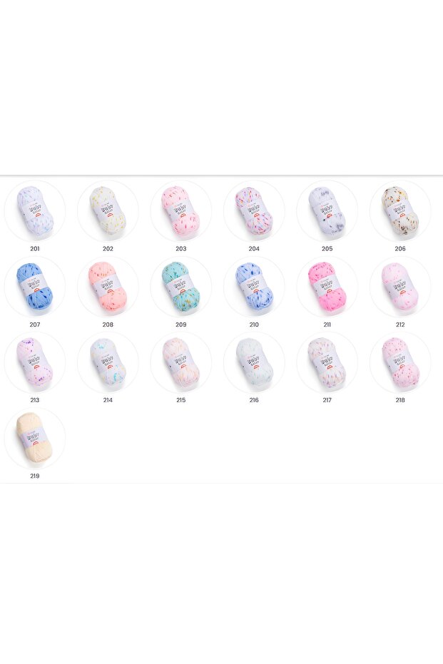 Baby Color New - El Örgü Ipi Ebruli-218 - 3
