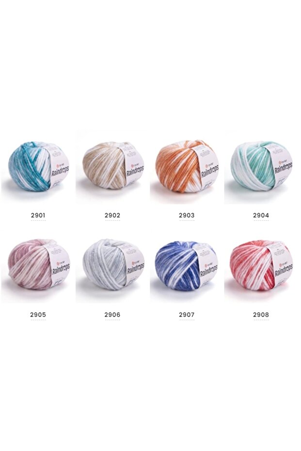 RAINDROPS - EBRULİ EL ÖRGÜ İPİ EBRULİ-2916 - 3