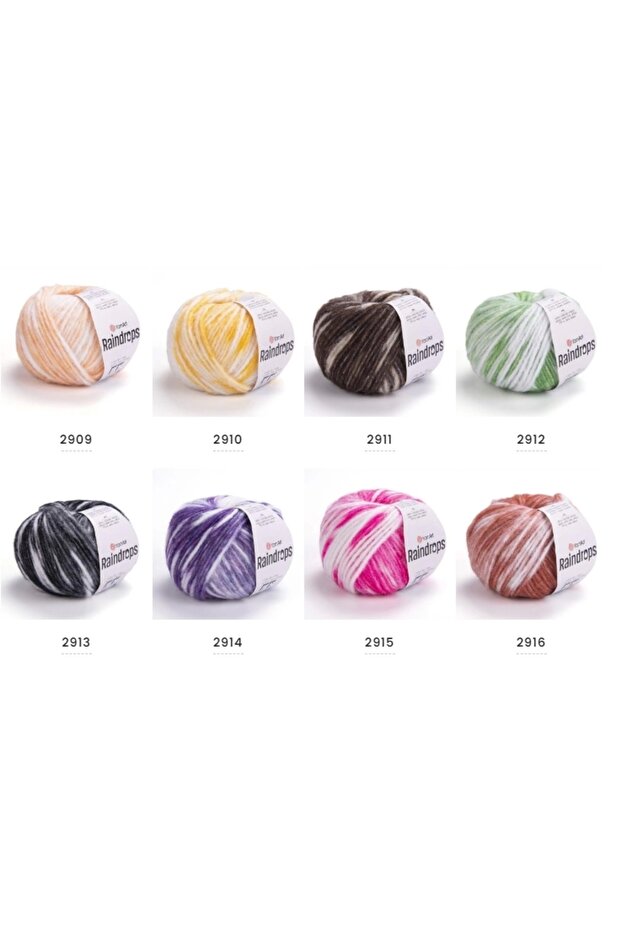 RAINDROPS - EBRULİ EL ÖRGÜ İPİ EBRULİ-2916 - 4