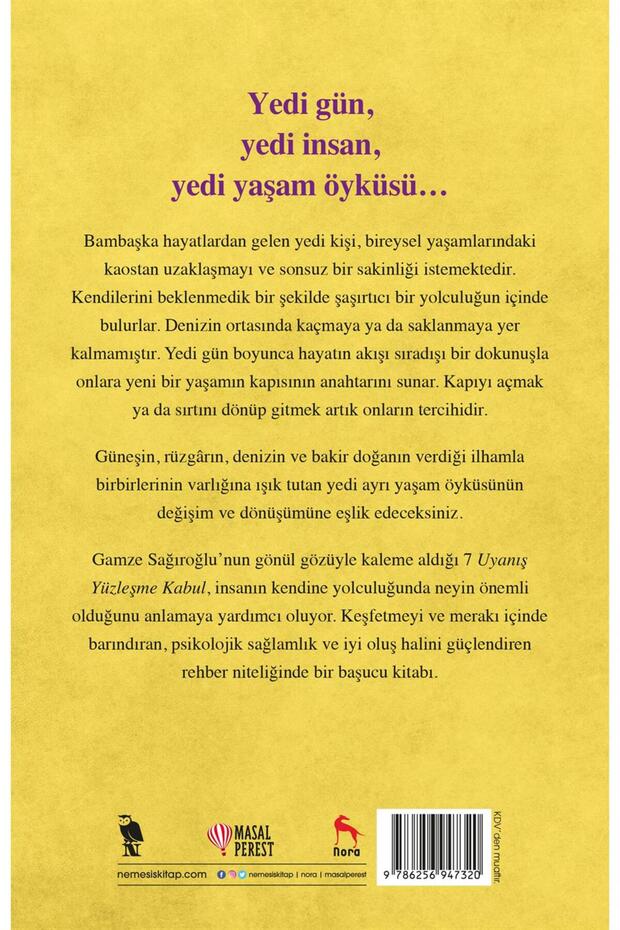 7 Uyanış Yüzleşme Kabul - Gamze Sağıroğlu
