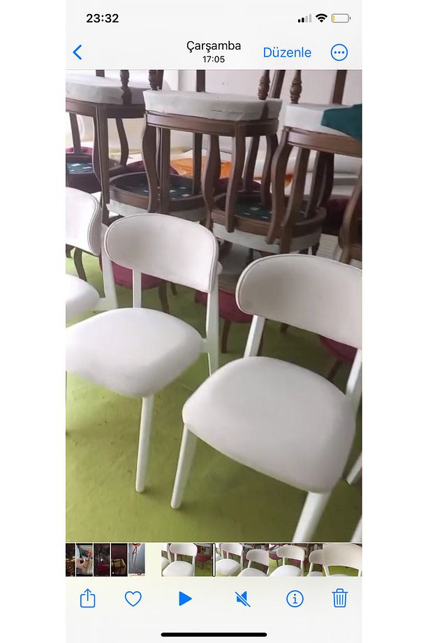 Bohem Yuvarlak Masa + 4 Sandalye takımı Mutfak Masası Yemek Odası inegöl mobilyası - 9