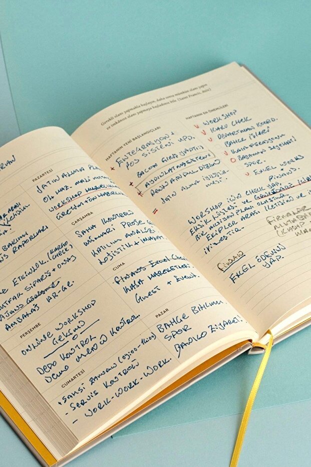 Plan Tarihsiz Ajanda - 7