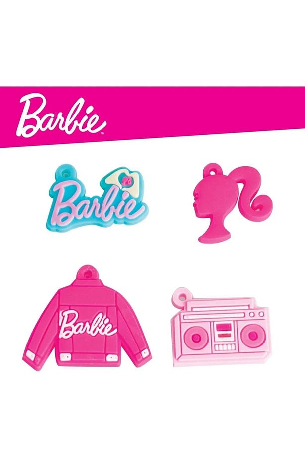 Barbie Kolye Bileklik Yapma Takı Çantası Hobi Seti 3 Yaş - 3