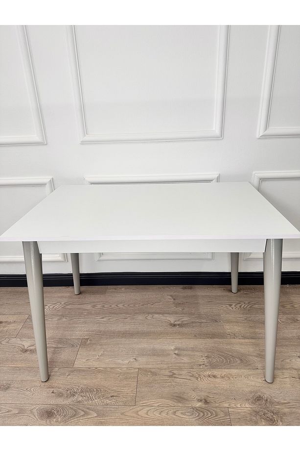 Mutfak Masası MDF Sabit 70 X 110 Yemek Masası MDF Çalışma Masası - 6