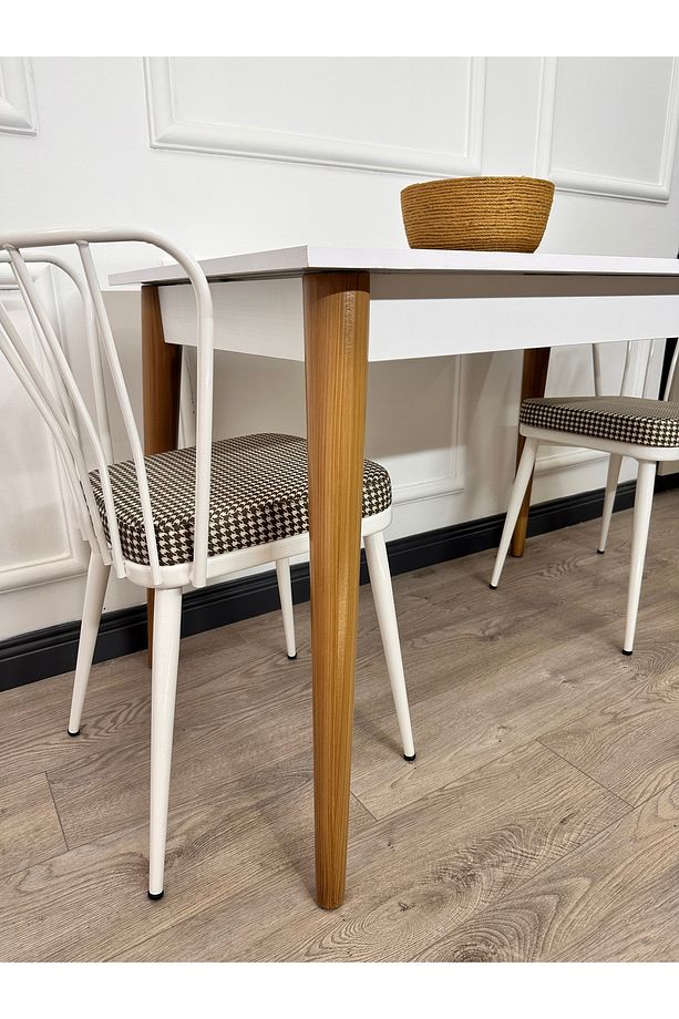 Mutfak Masası MDF Sabit 70 X 110 Yemek Masası MDF Çalışma Masası - 3