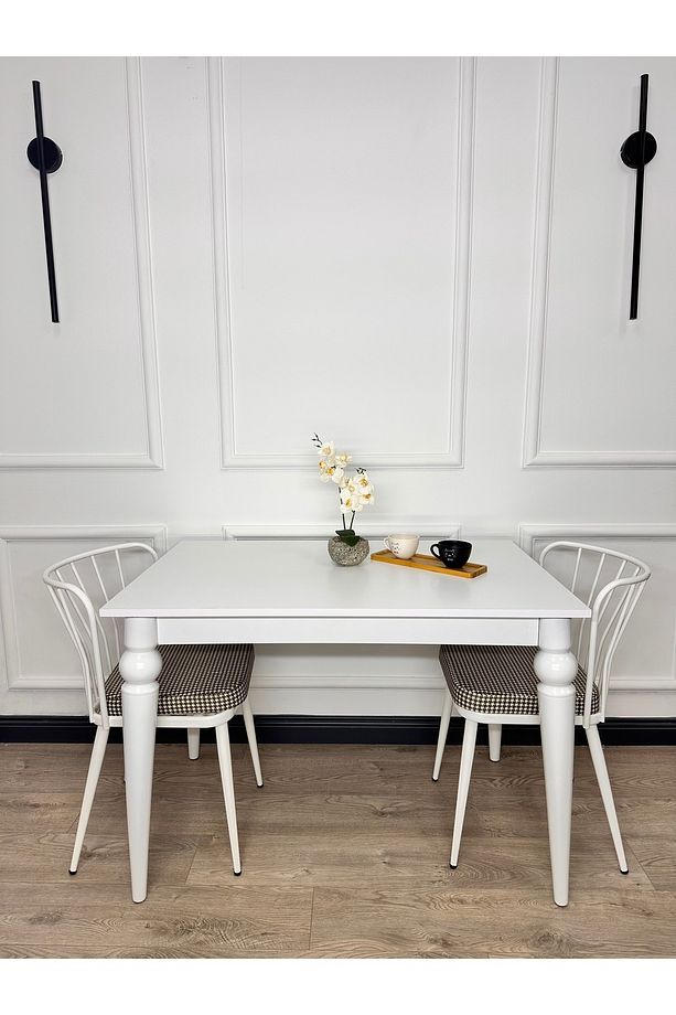 Mutfak Masası MDF Sabit 70 X 110 Yemek Masası MDF Çalışma Masası - 1