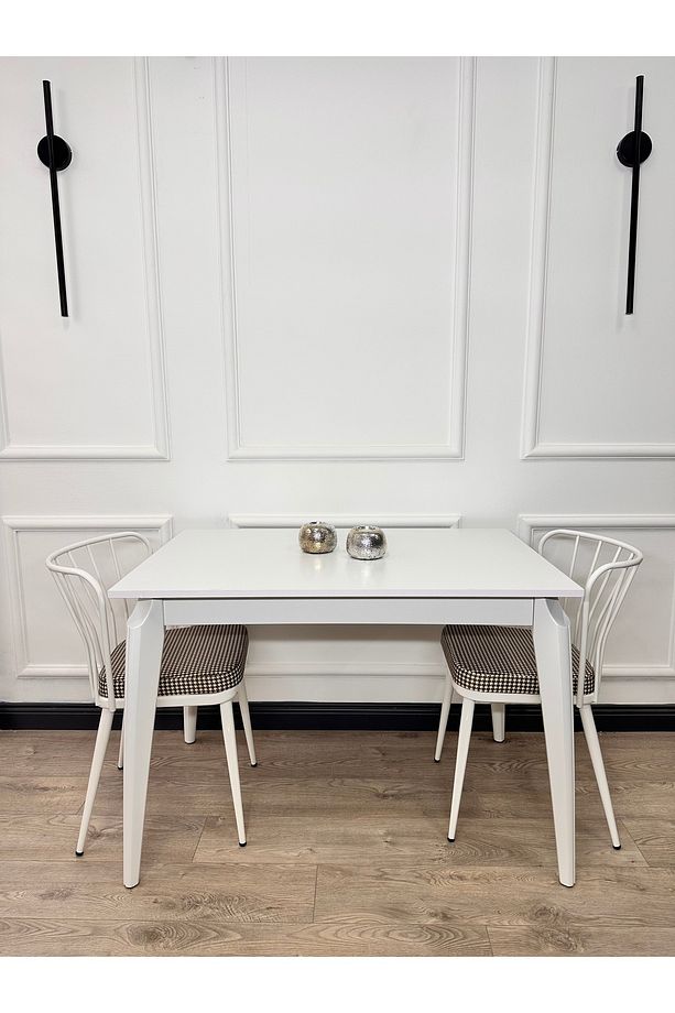Mutfak Masası MDF Sabit 70 X 110 Yemek Masası MDF Çalışma Masası - 6