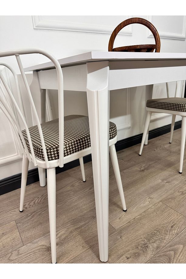 Mutfak Masası MDF Sabit 70 X 110 Yemek Masası MDF Çalışma Masası - 5