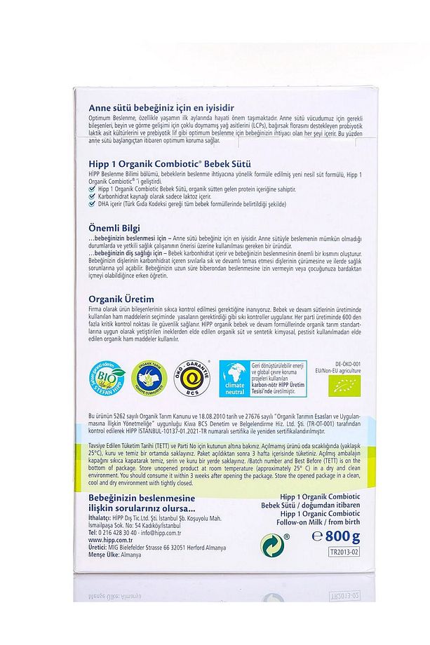 No:3 Combiotic Devam Bebek Sütü 800 gr 1 Adet - 5