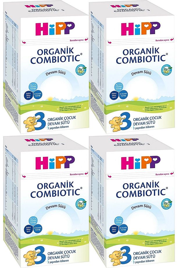 No:3 Combiotic Devam Bebek Sütü 800 gr 4 Adet - 1