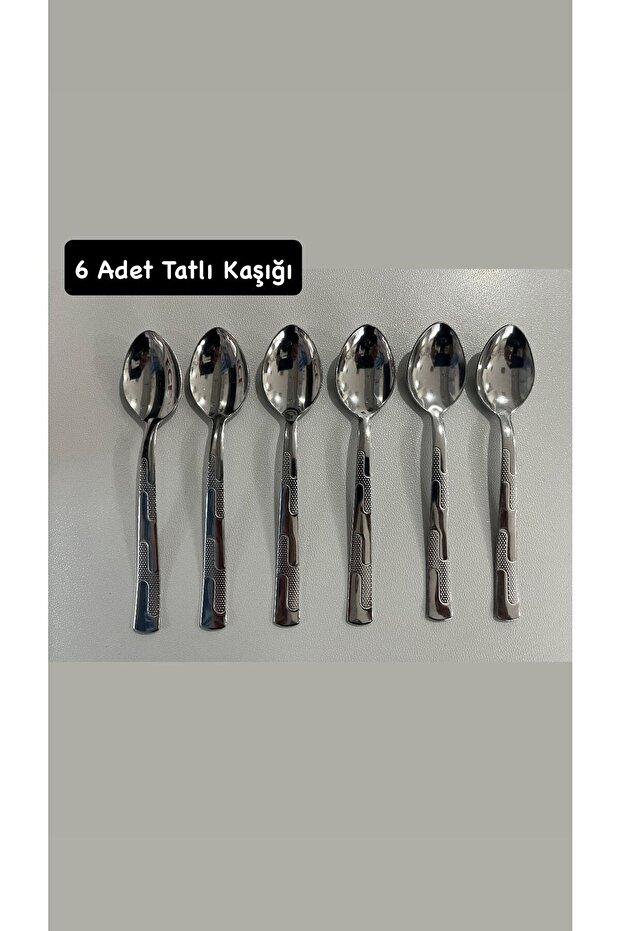 Tatlı Kaşık 6 Lı 1,5 ml - 1
