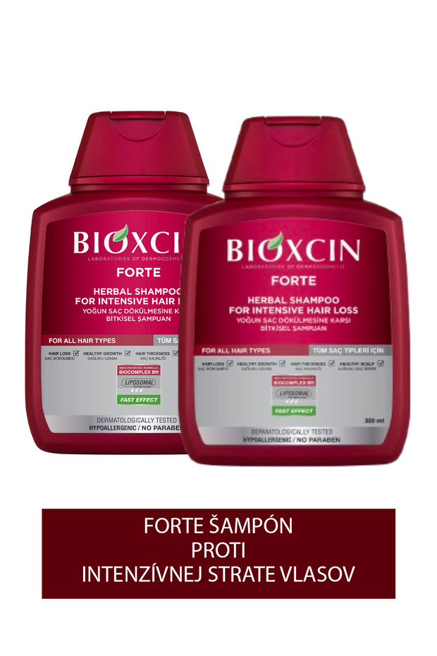 Forte Strong 2 ks šampón proti intenzívnemu vypadávaniu vlasov - 2 x 300 ml - 1